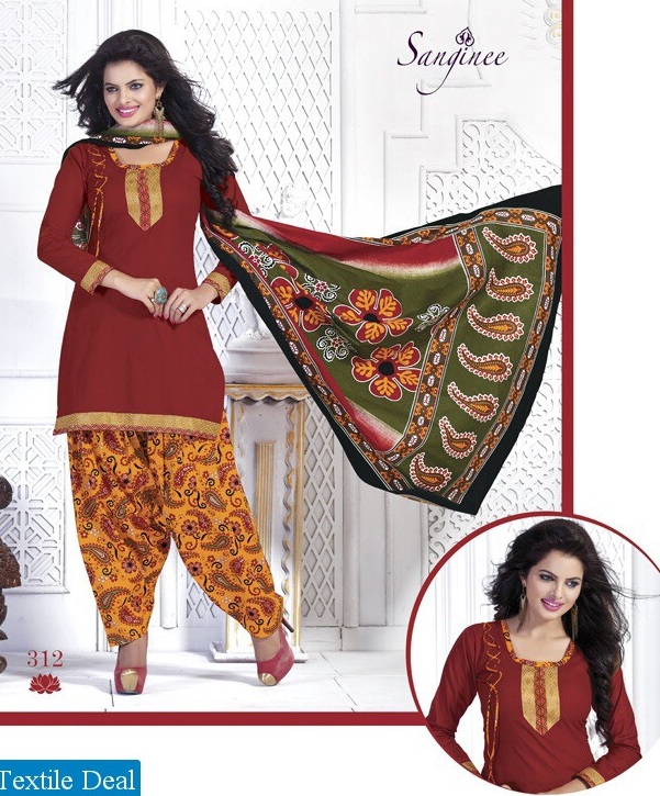 lakhani Sangine patiyala vol-3 Dress material