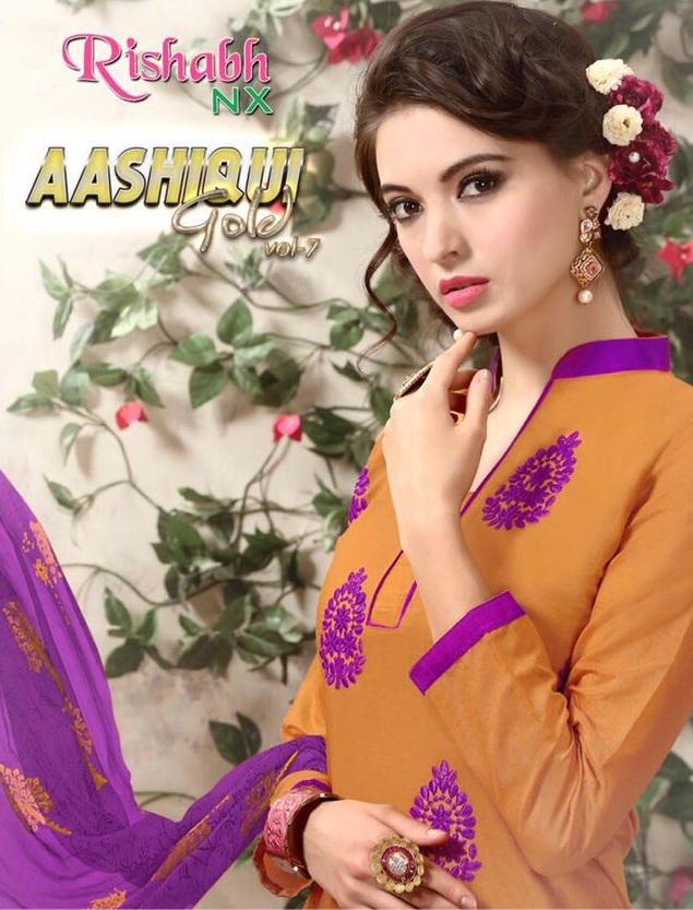 Aashiqui Gold vol-7 Wholesale Indian Dress Material Supplier