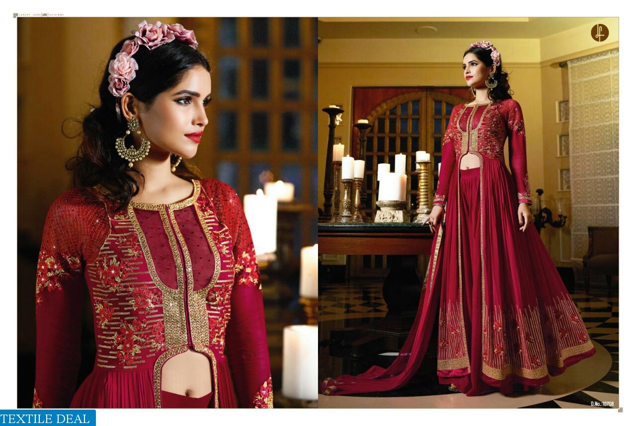leo Afreen Alina Wholesale party-wear Salwar kameez Export - textiledeal.in
