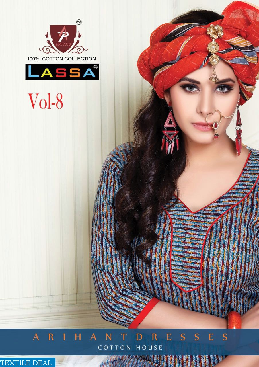 lassa print vol-8 Wholesale Cotton Dress material market