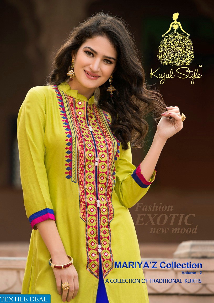 Mariyaz vol-2 Wholesale Stepal Rayon Ladies kurtis