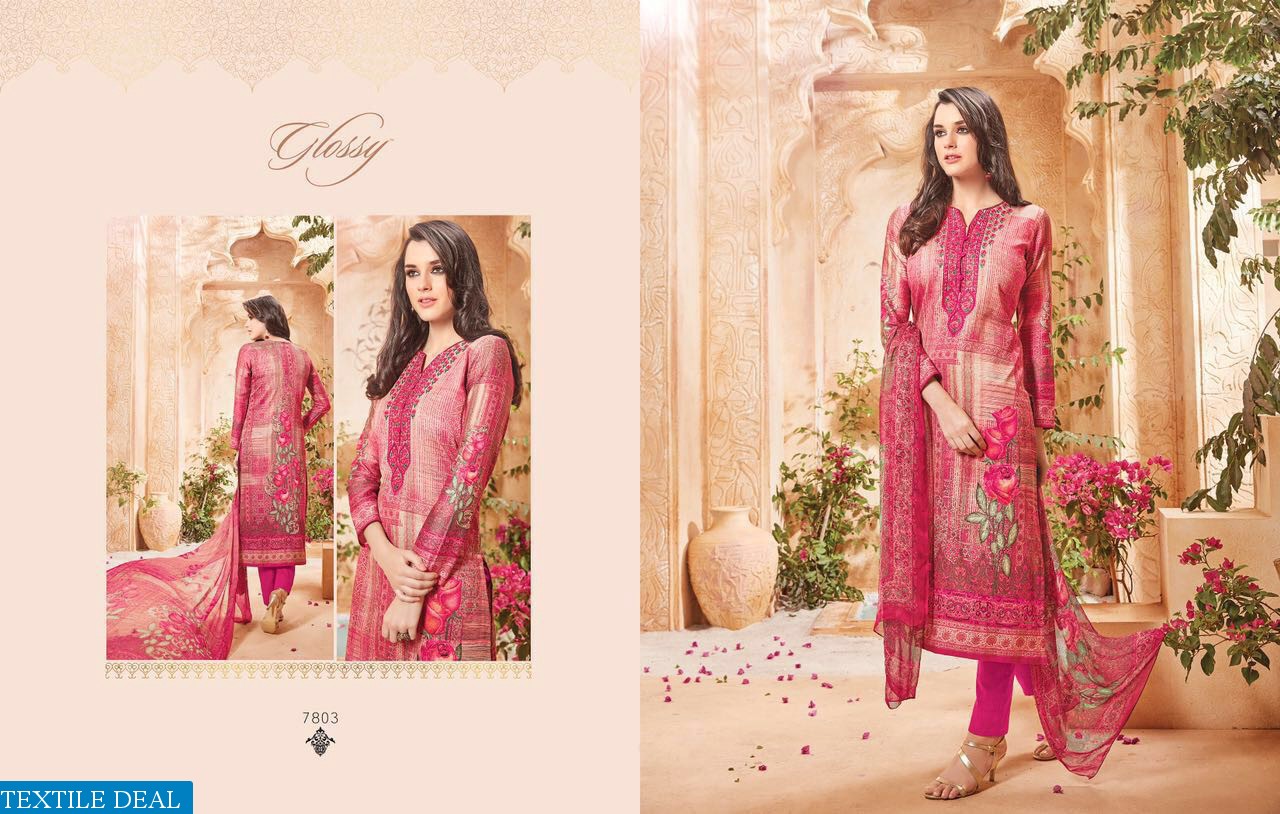 Glossy Simar-2 Wholesale Casual Salwar kameez