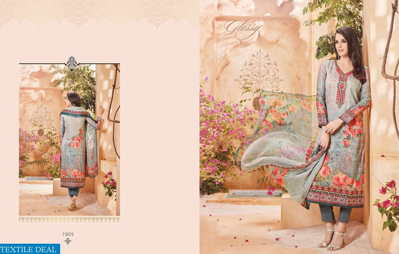 Glossy Simar-2 Wholesale Casual Salwar kameez