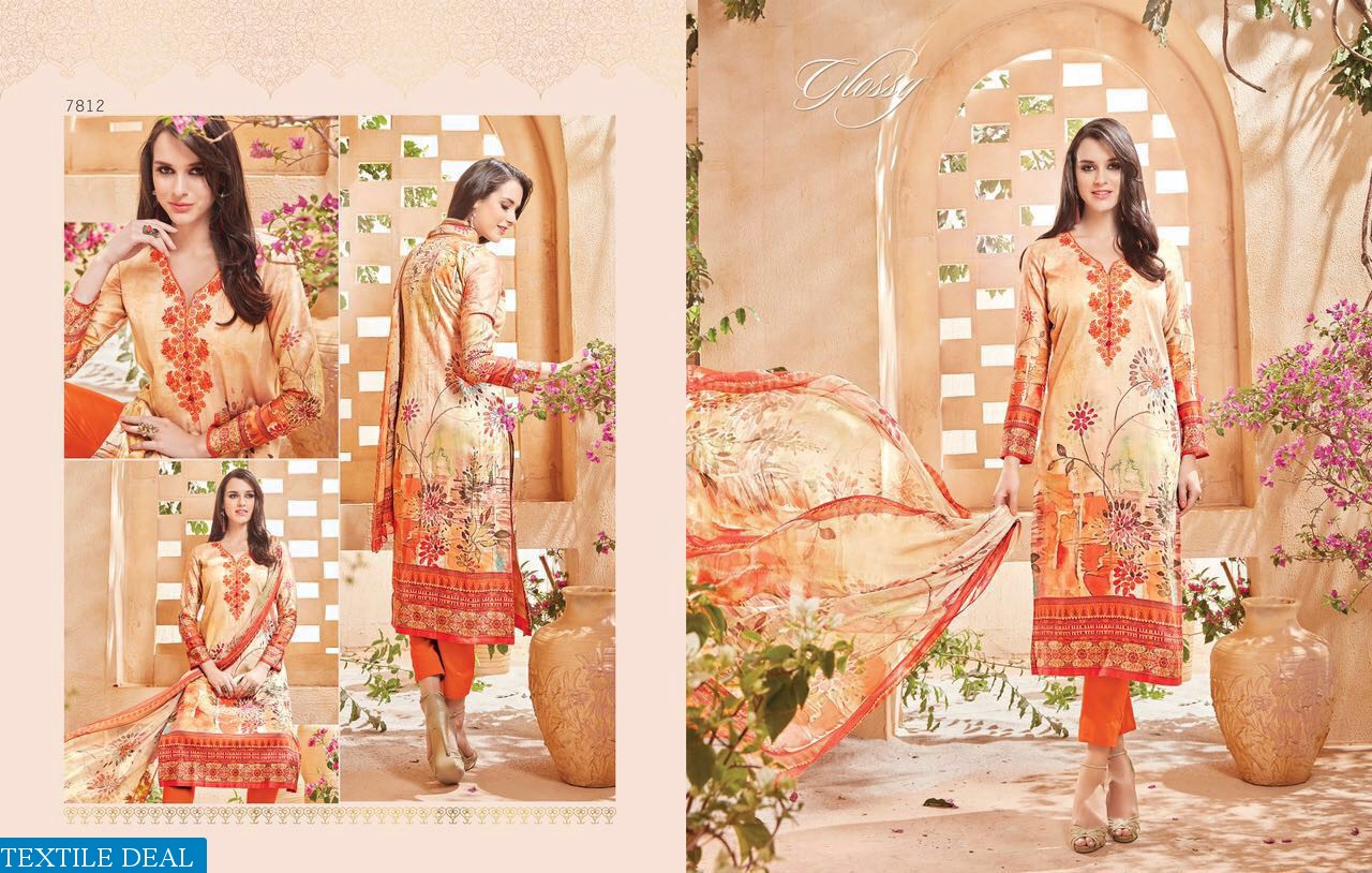 Glossy Simar-2 Wholesale Casual Salwar kameez