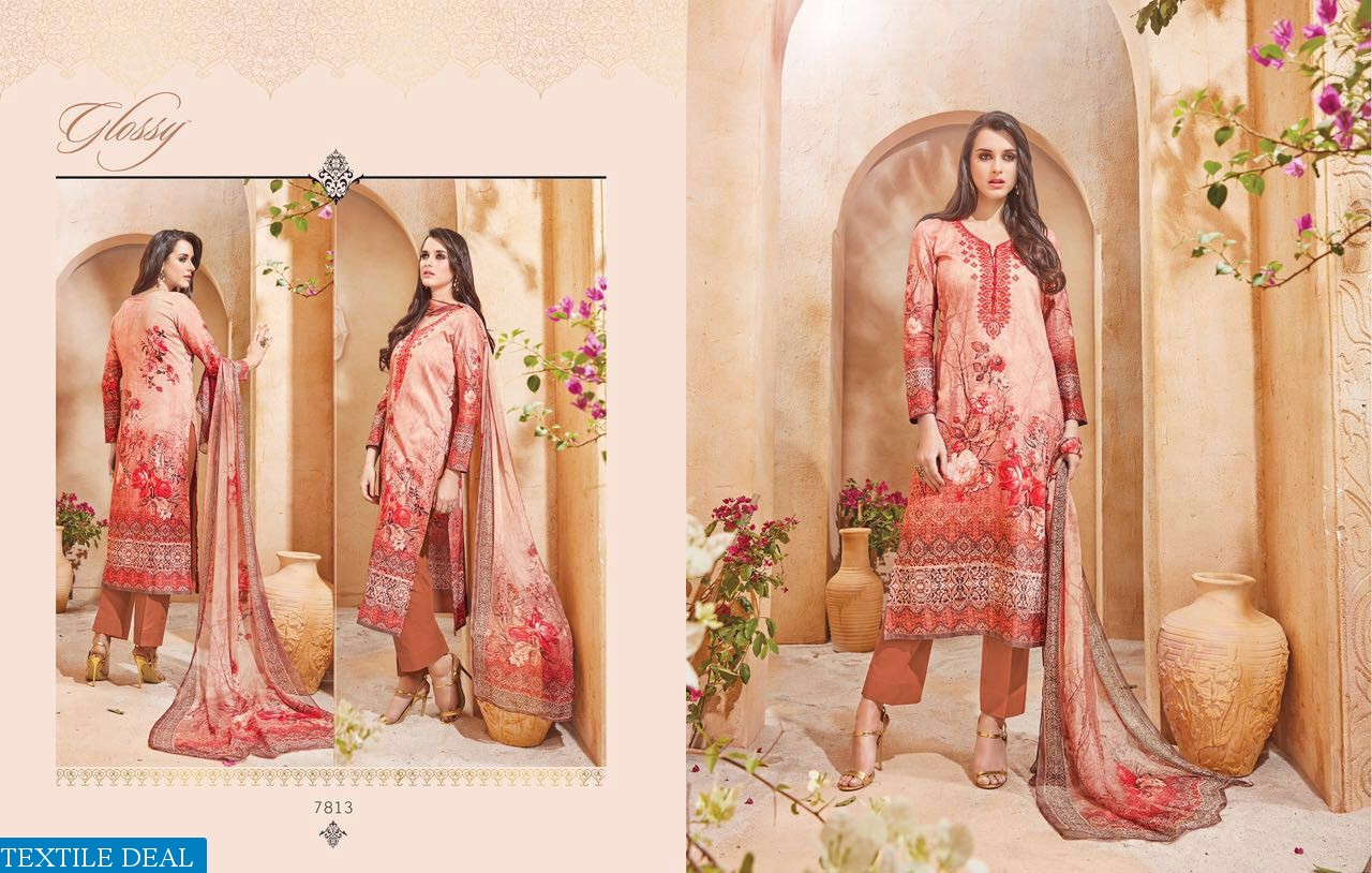 Glossy Simar-2 Wholesale Casual Salwar kameez
