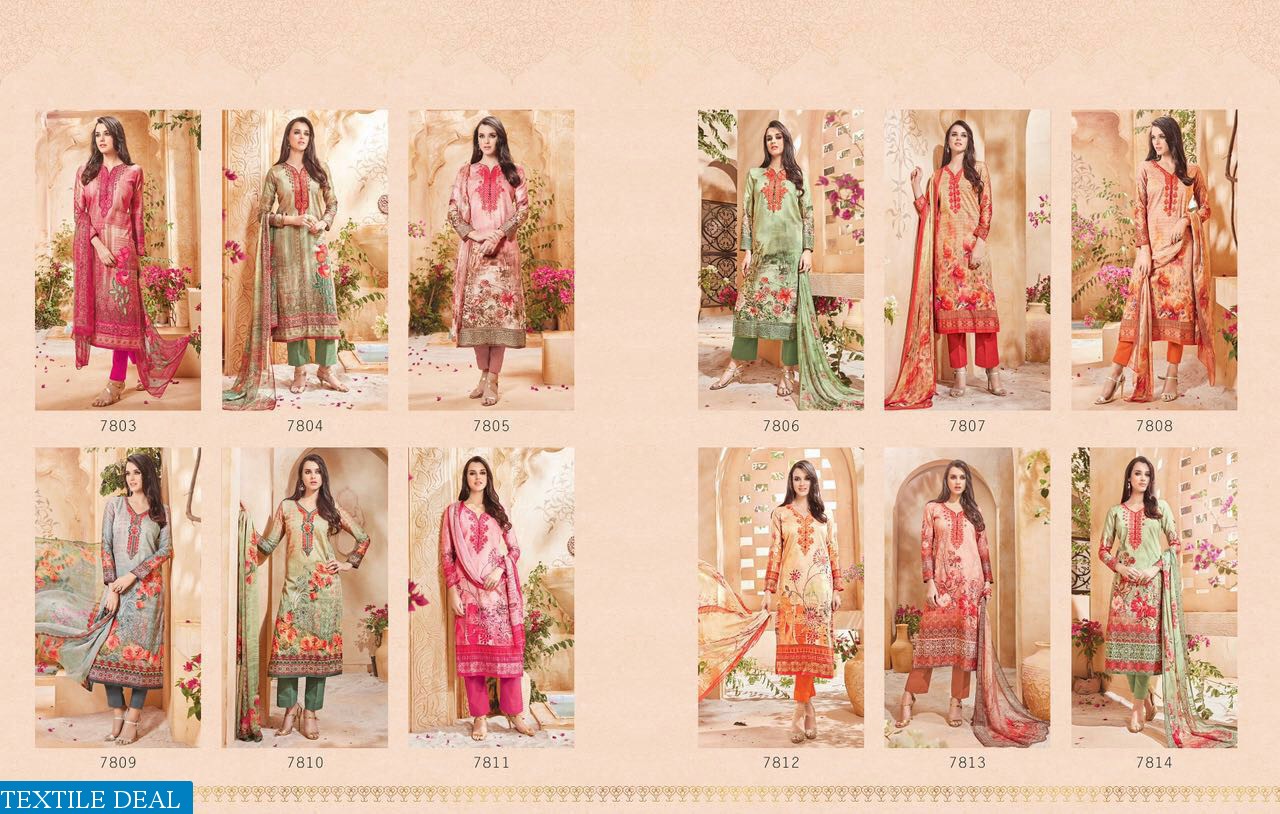 Glossy Simar-2 Wholesale Casual Salwar kameez