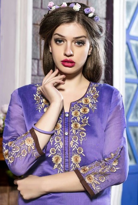 kersom vivo Wholesale kora Silk Ready made kurtis