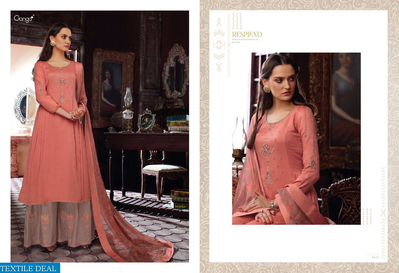 ganga resplend Wholesale Ethnic casual Salwar kameez