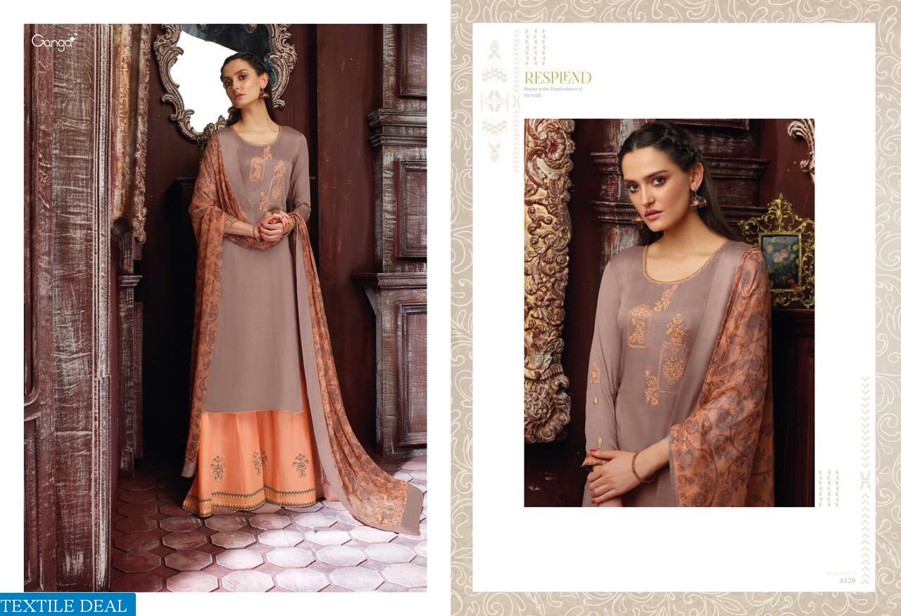 ganga resplend Wholesale Ethnic casual Salwar kameez