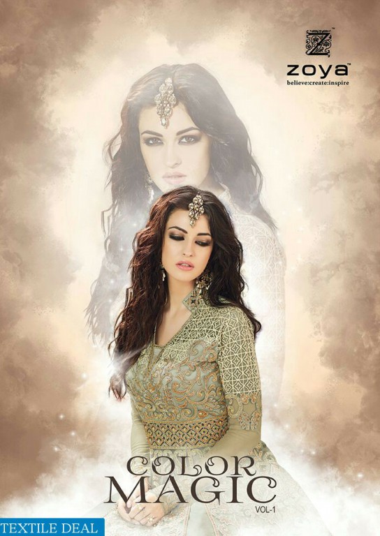 Zoya color magic Wholesale Designer bridal Ethnic suits