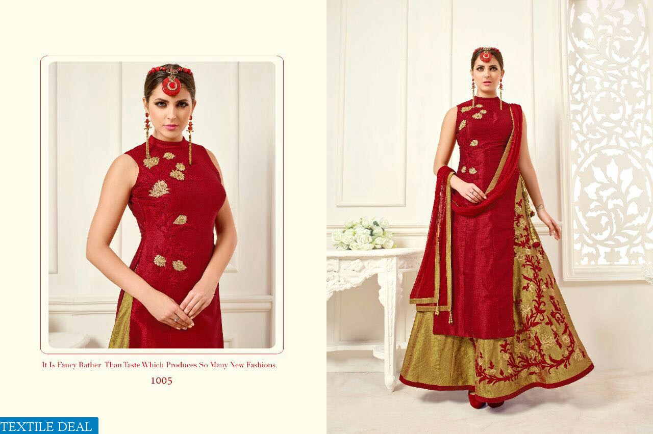 Simran Wholesale indo western Salwar suits - textiledeal.in