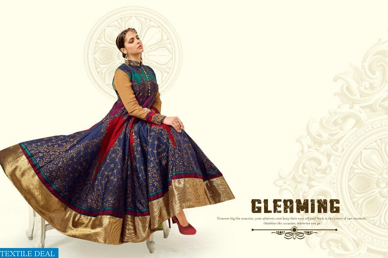 Simran Wholesale indo western Salwar suits - textiledeal.in