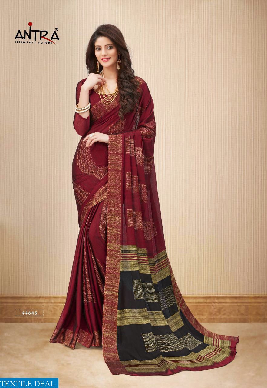 Antra pankhudi vol-4 Wholesale saree market Surat
