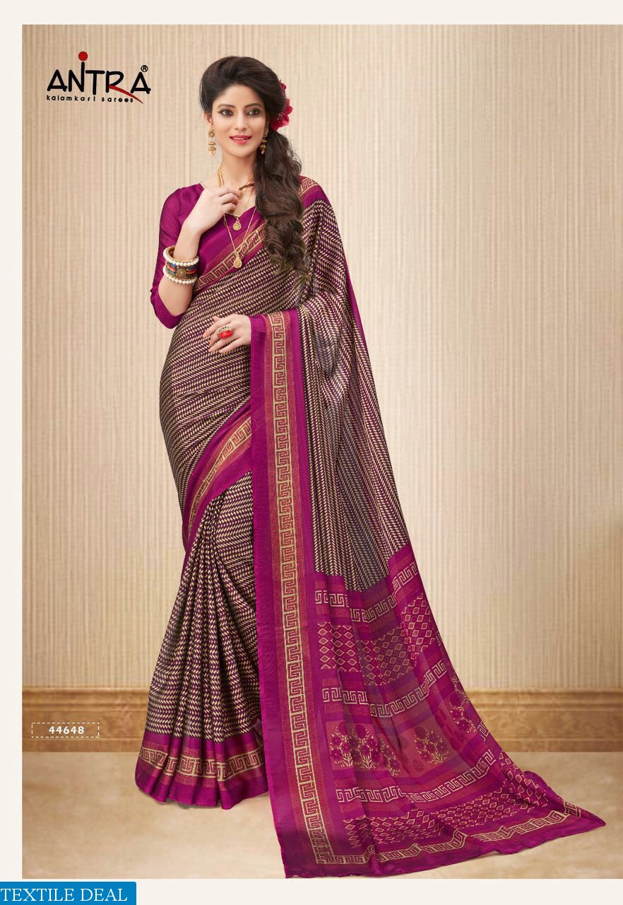 Antra pankhudi vol-4 Wholesale saree market Surat