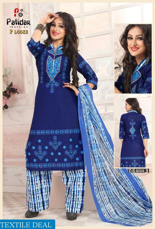 patidar p look vol-4 Wholesale Dress material