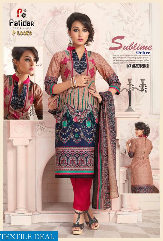 patidar p look vol-4 Wholesale Dress material
