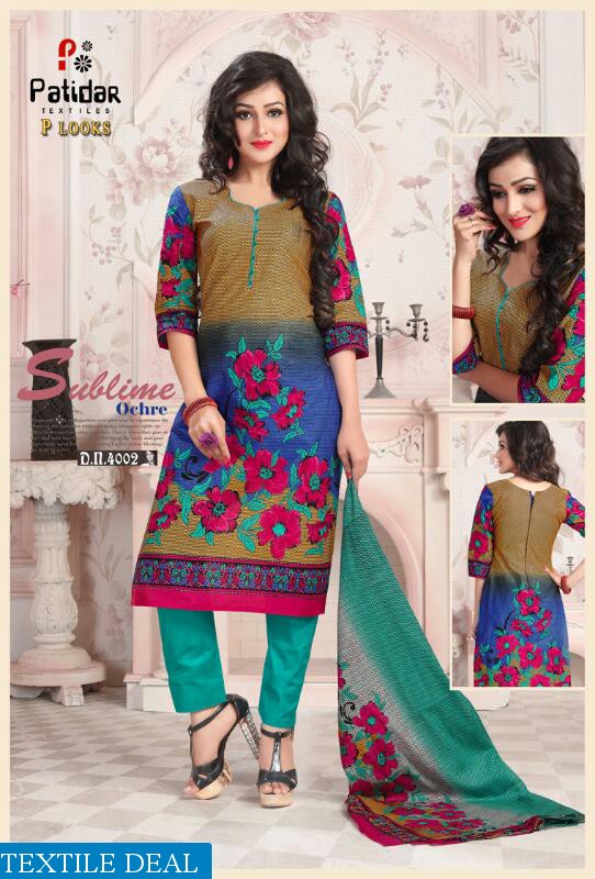 patidar p look vol-4 Wholesale Dress material