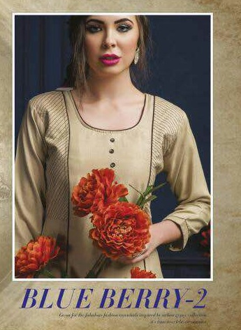 kaya Blueberry vol-2 Wholesale indian kurtis catalog
