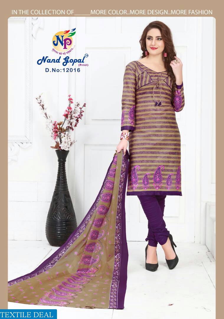 nand Gopal mariegold Wholesale Dress material