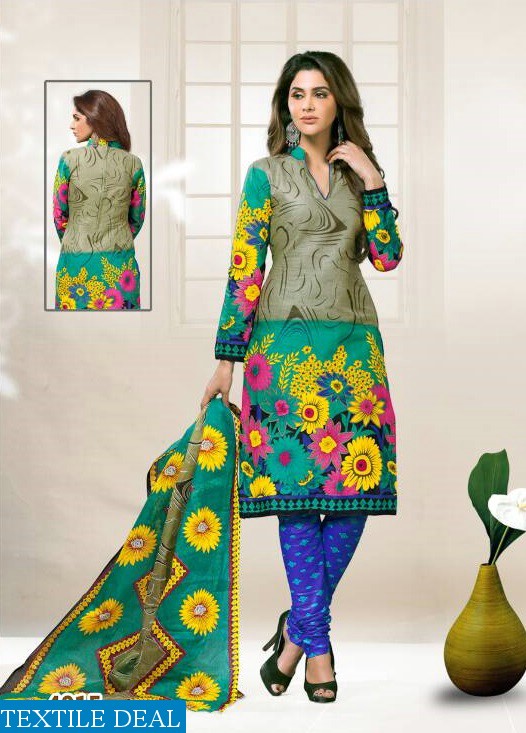 Rutu Suraksha vol-4 Wholesale cotton printed Dress material