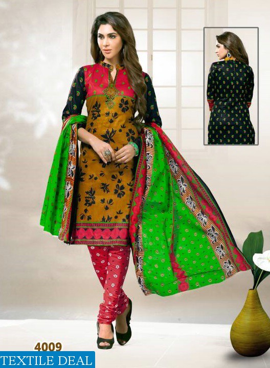 Rutu Suraksha vol-4 Wholesale cotton printed Dress material