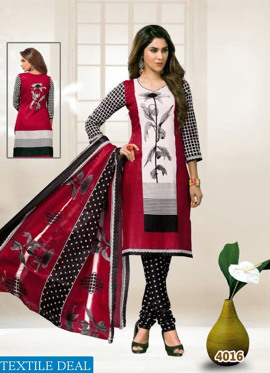 Rutu Suraksha vol-4 Wholesale cotton printed Dress material