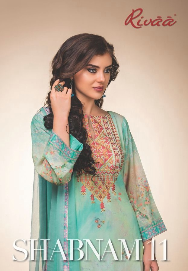 Rivaa Shabnam-11 Wholesale Casual Ethnic Suits