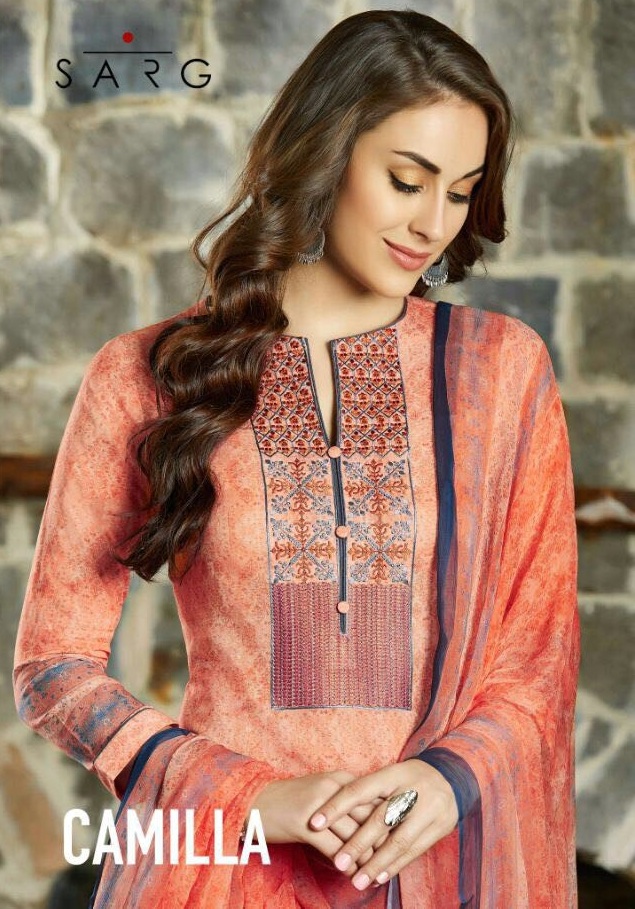 Sarg Camilla Wholesale Luxury Salwar suits collection