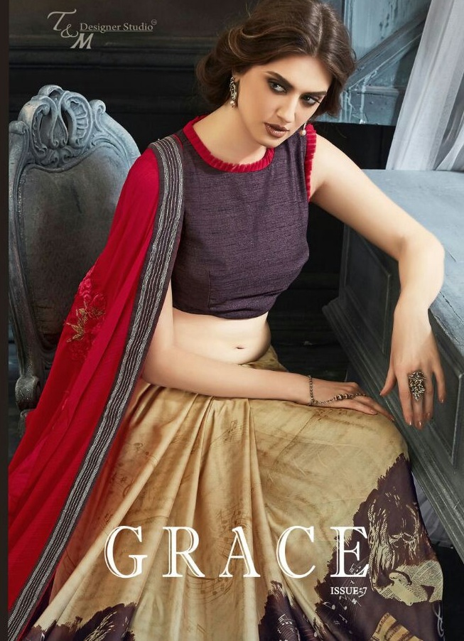 Tm Grace vol-7 Wholesale Fancy Ethnic Saree collection