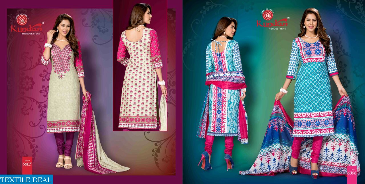 Kundan Rehd Wholesale printed Dress material