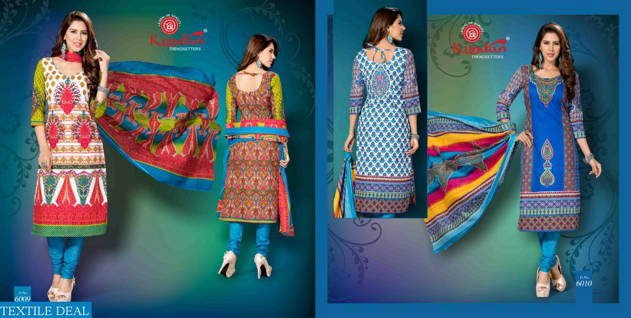 Kundan Rehd Wholesale printed Dress material