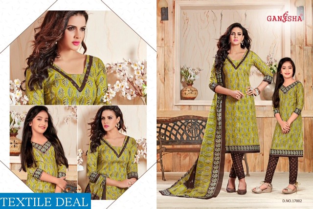 ganesha print vol-17 Wholesale cotton print Dress material