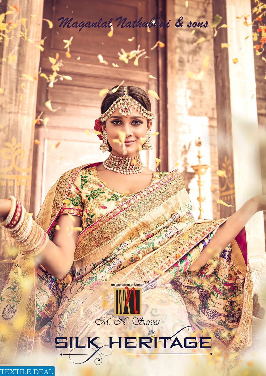 MN Silk Heritage Wholesale Bridal Ethnic Indian Saree