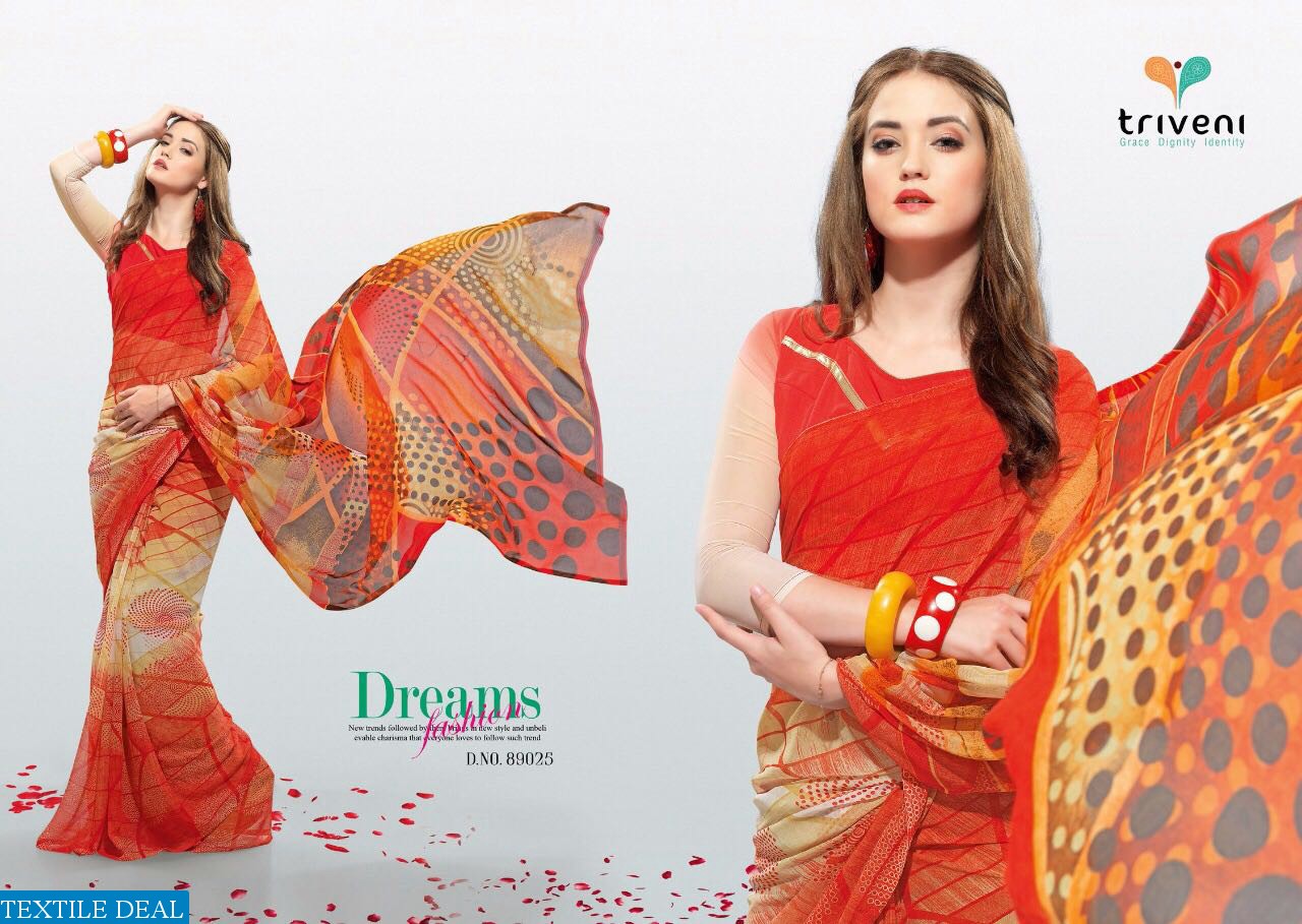 Triveni Peehu Vol-6 Wholesale Colorful Ethnic Saree