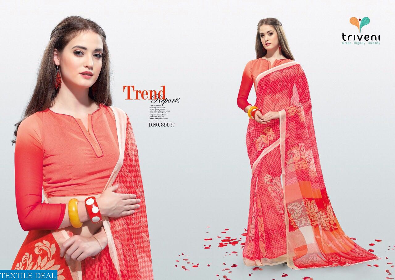 Triveni Peehu Vol-6 Wholesale Colorful Ethnic Saree