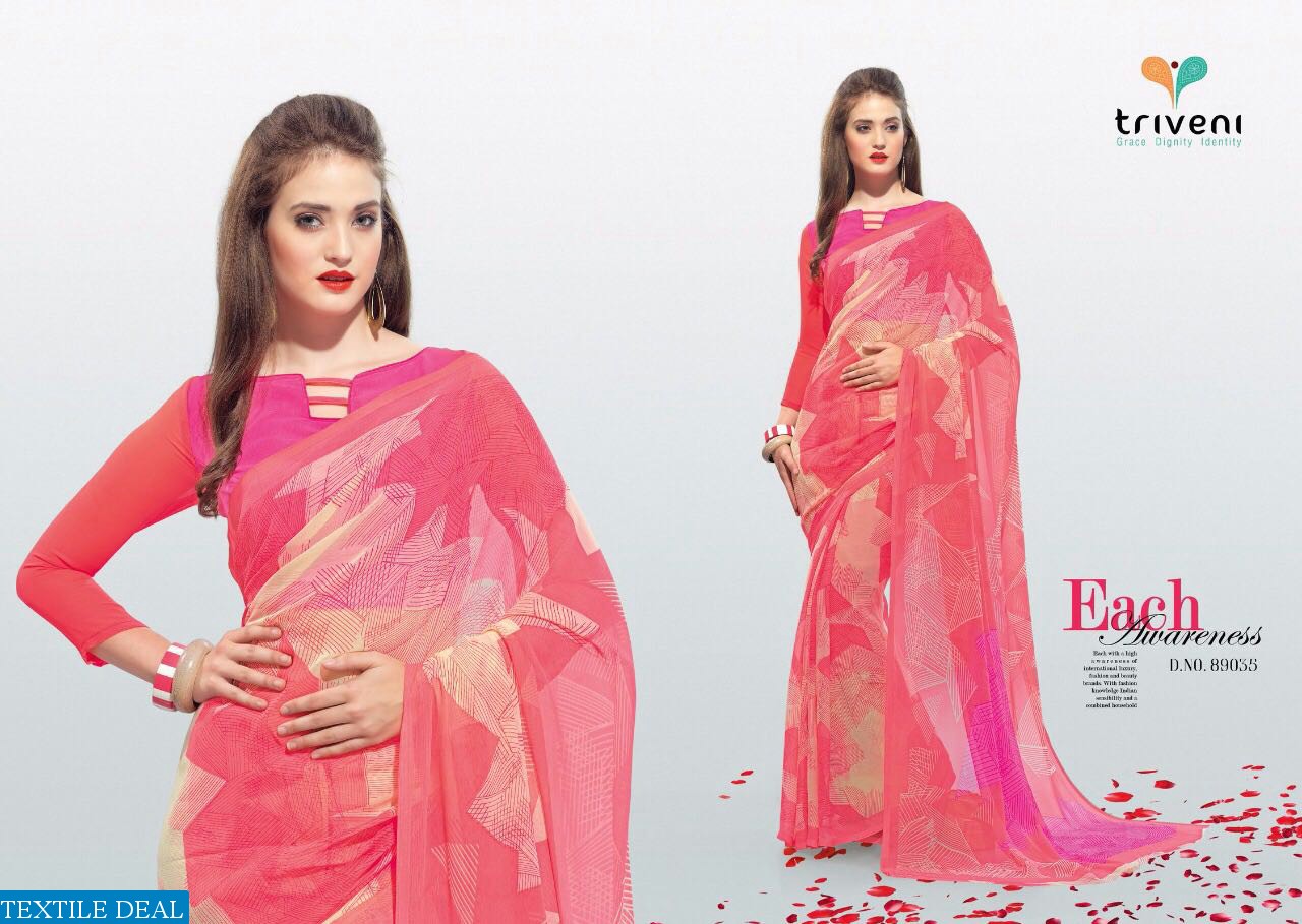 Triveni Peehu Vol-6 Wholesale Colorful Ethnic Saree