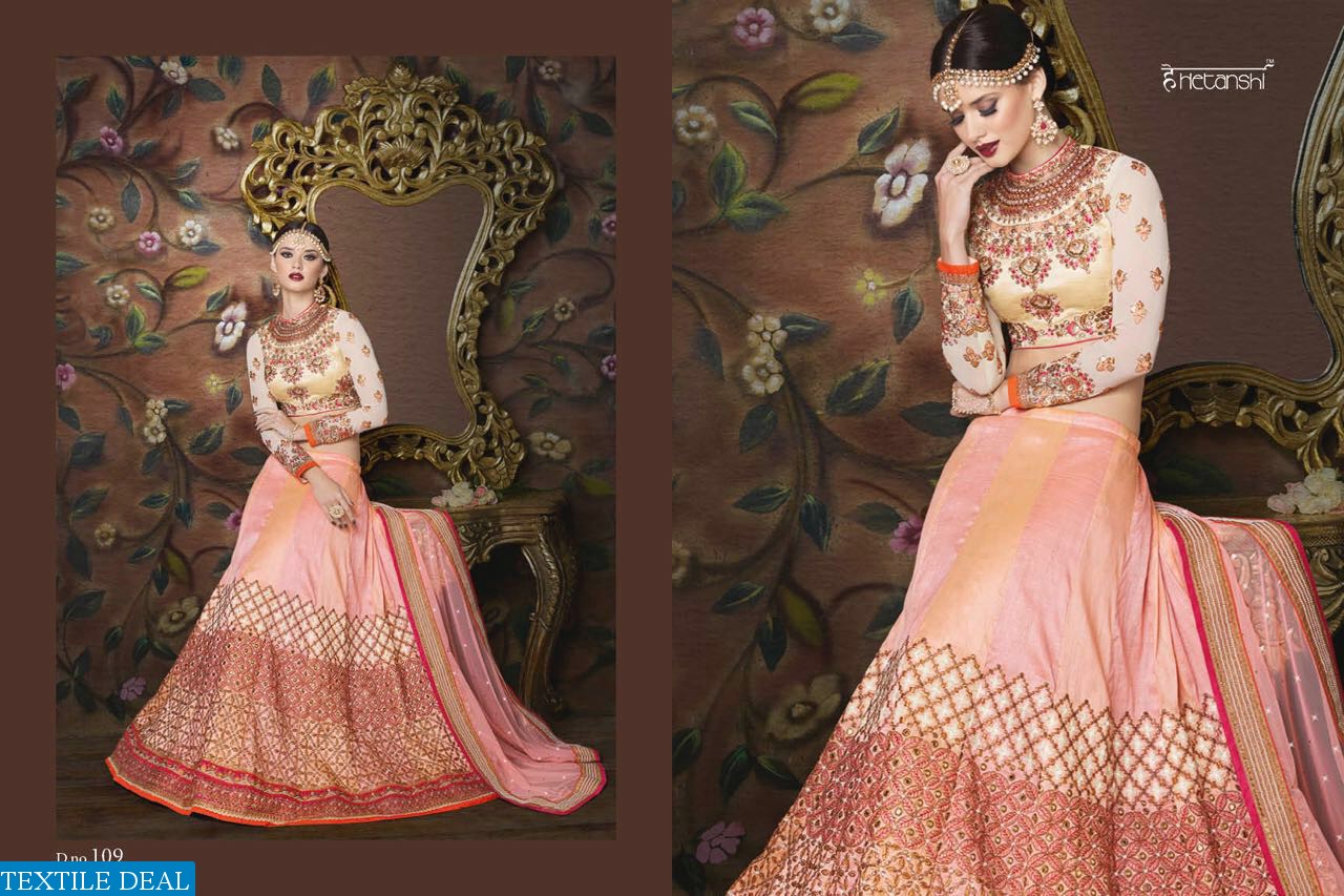 Hetanshi lehenga on offer only TEXTILE DEAL