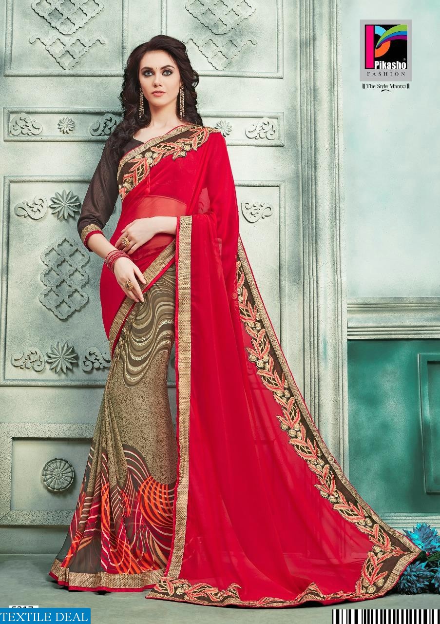 pikasho sparkle nx Wholesale work Saree