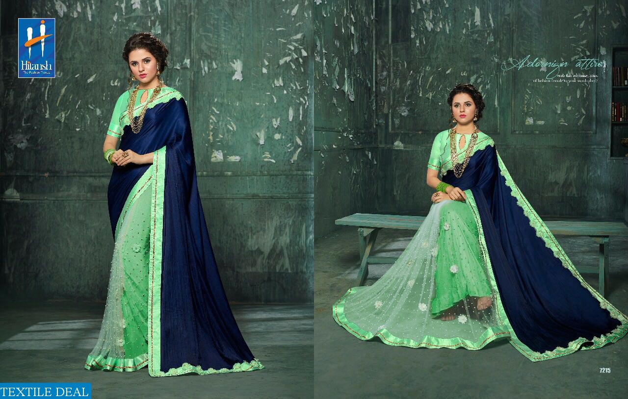 Hitansh fantasy vol-11 Wholesale party-wear Saree