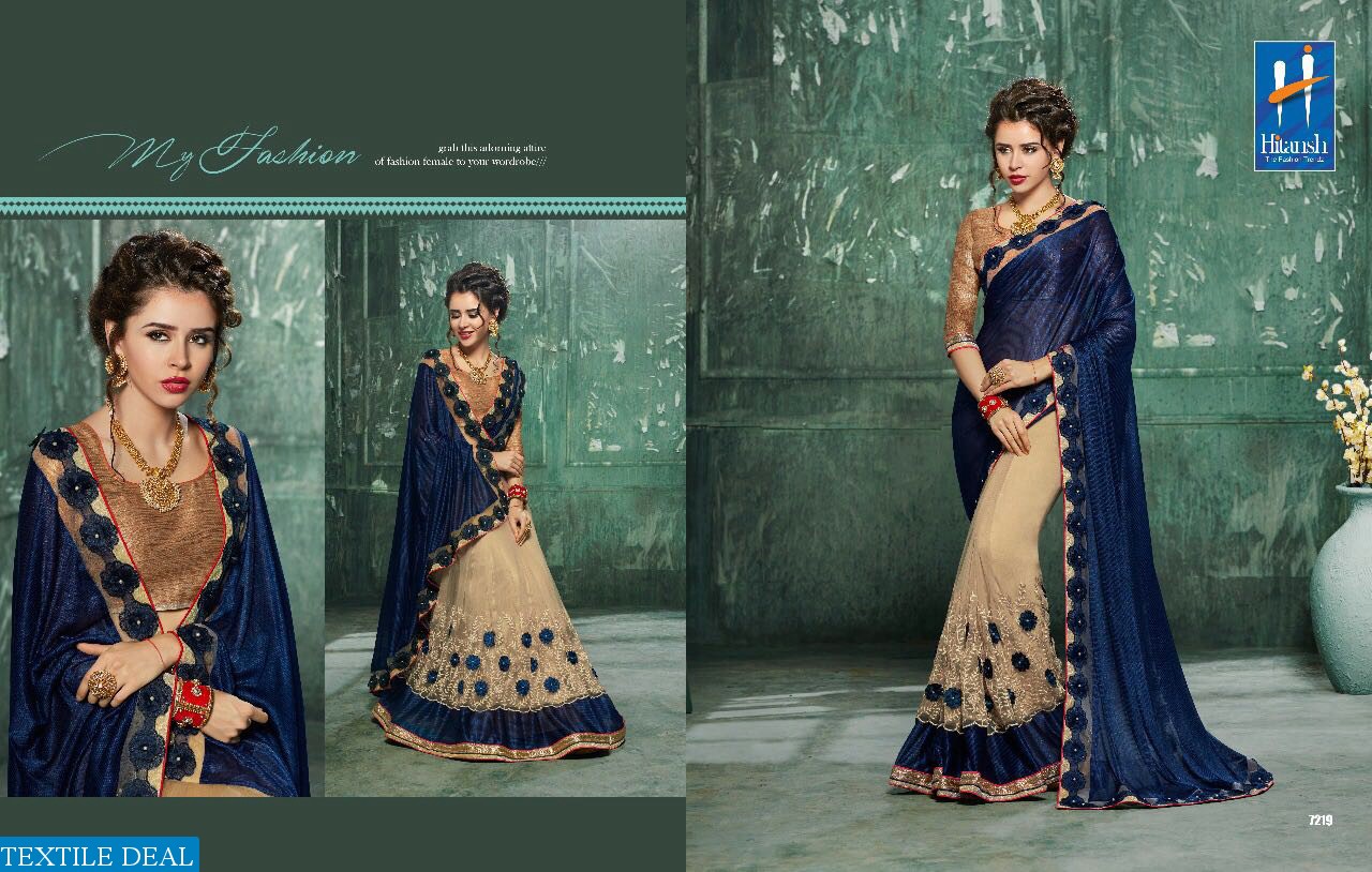 Hitansh fantasy vol-11 Wholesale party-wear Saree