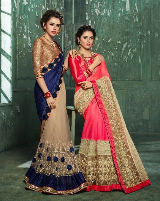 Hitansh fantasy vol-11 Wholesale party-wear Saree