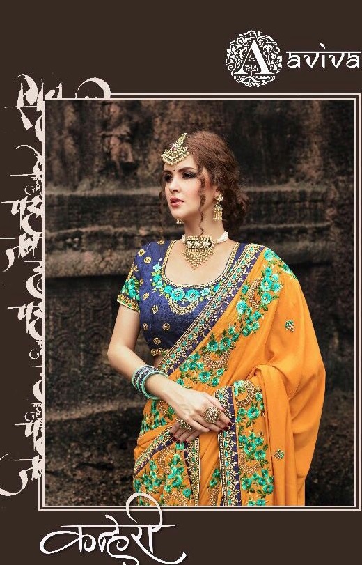 aviva kanheri Wholesale Festival Special Ethnic Saree