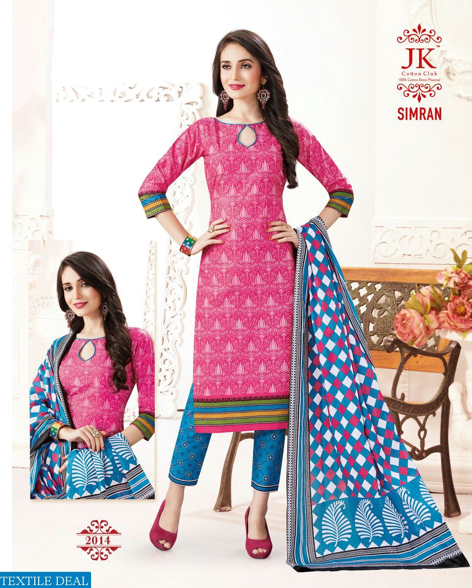 JK simran vol-2  Wholesale cotton printed material