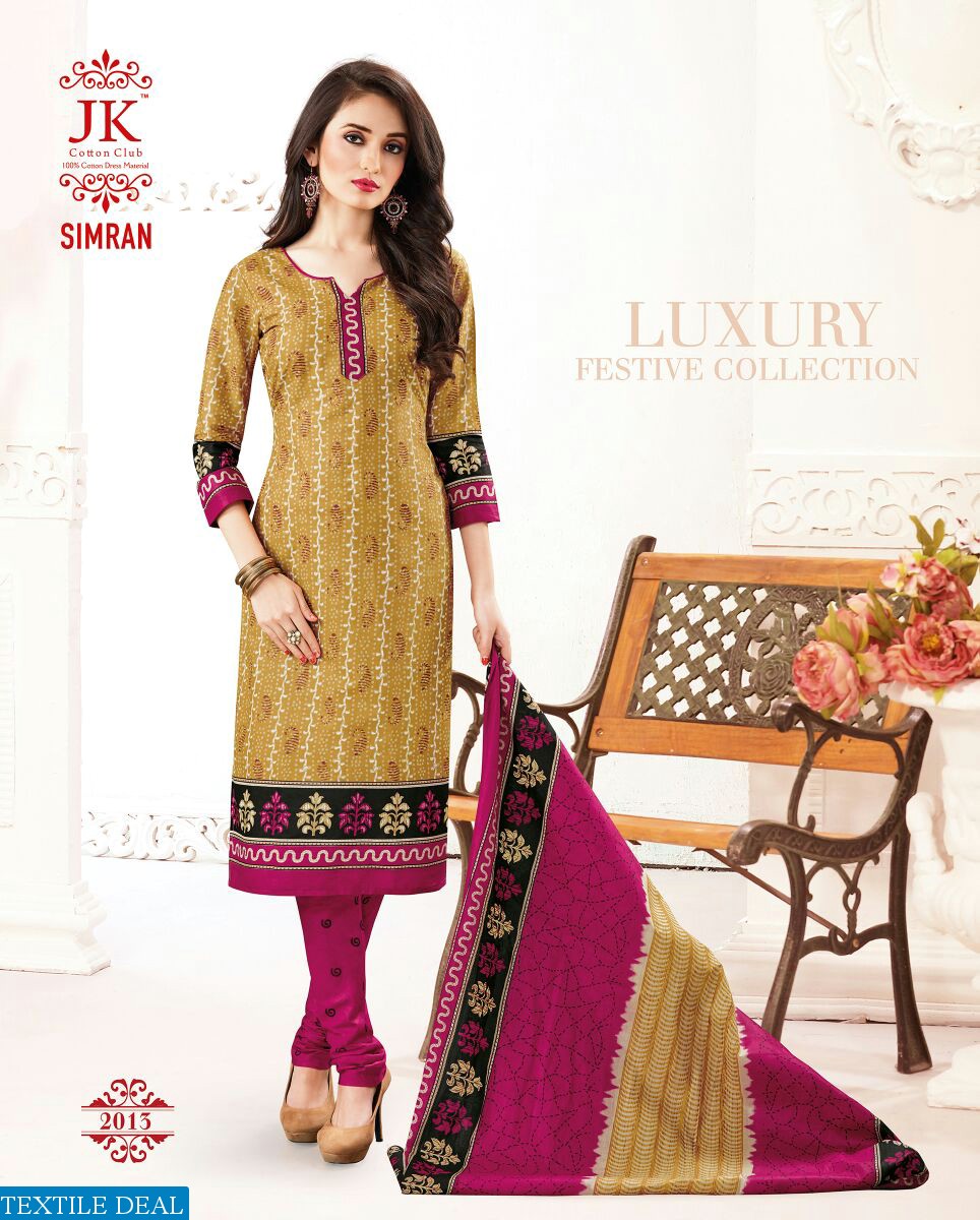 JK simran vol-2  Wholesale cotton printed material