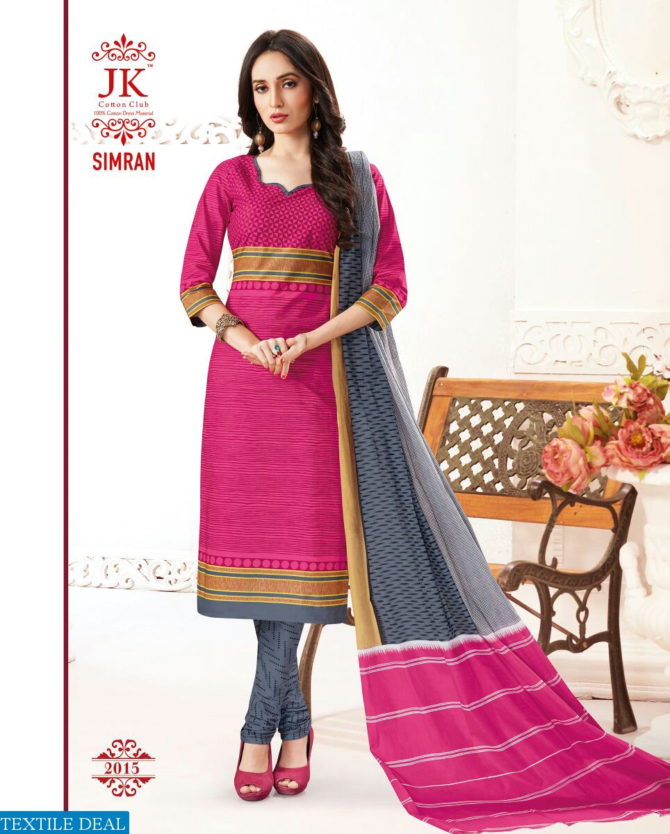 JK simran vol-2  Wholesale cotton printed material