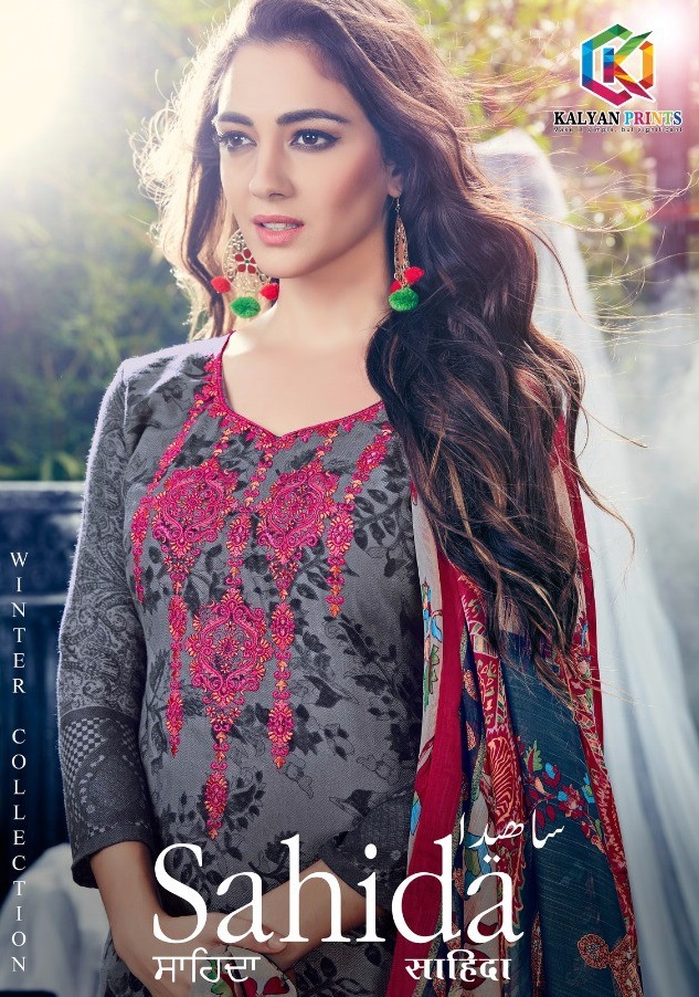 sahida Wholesale winter Embroidered material