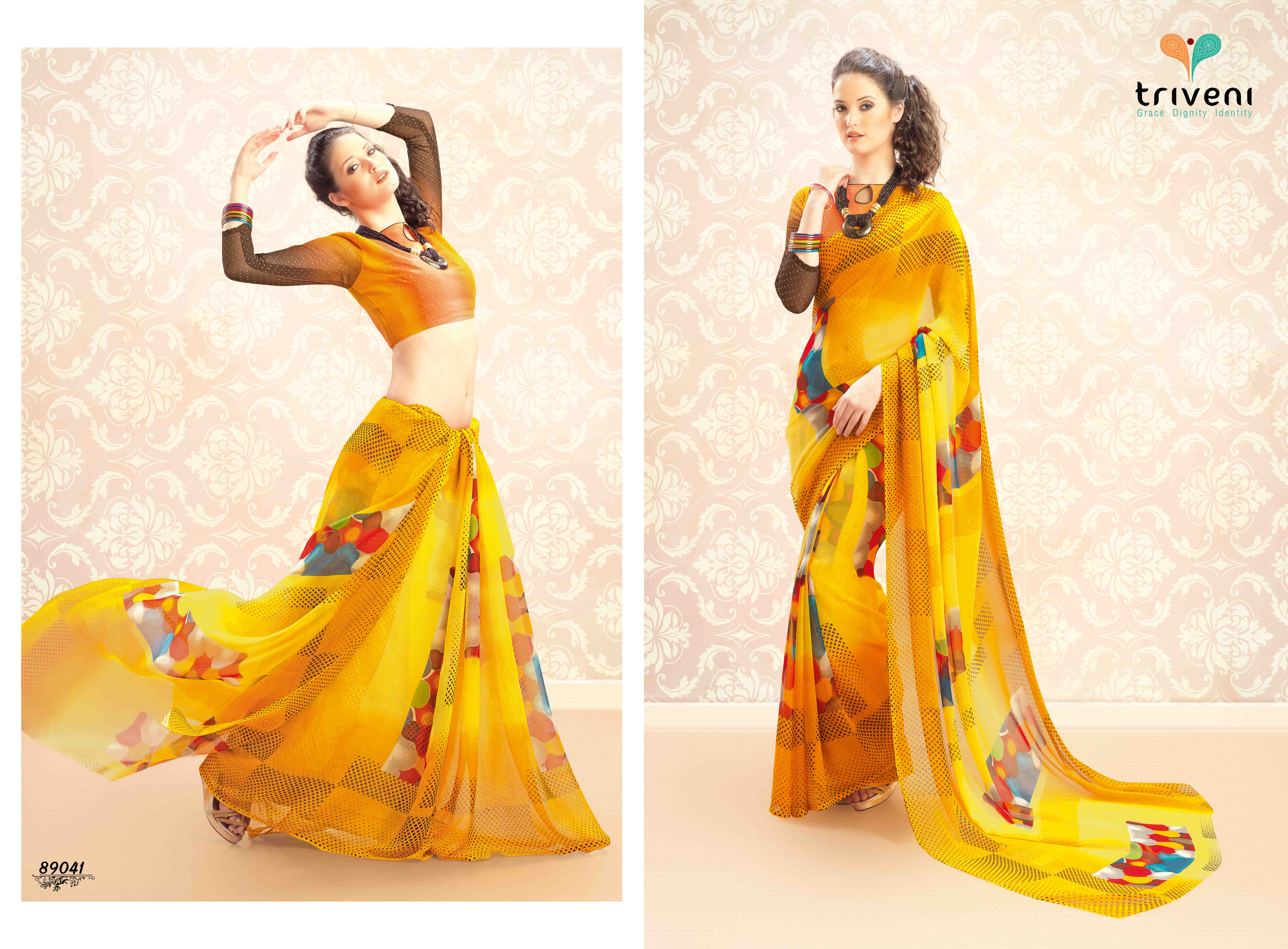 Triveni Peehu-7 Casual Wear Wholesale Saree collection