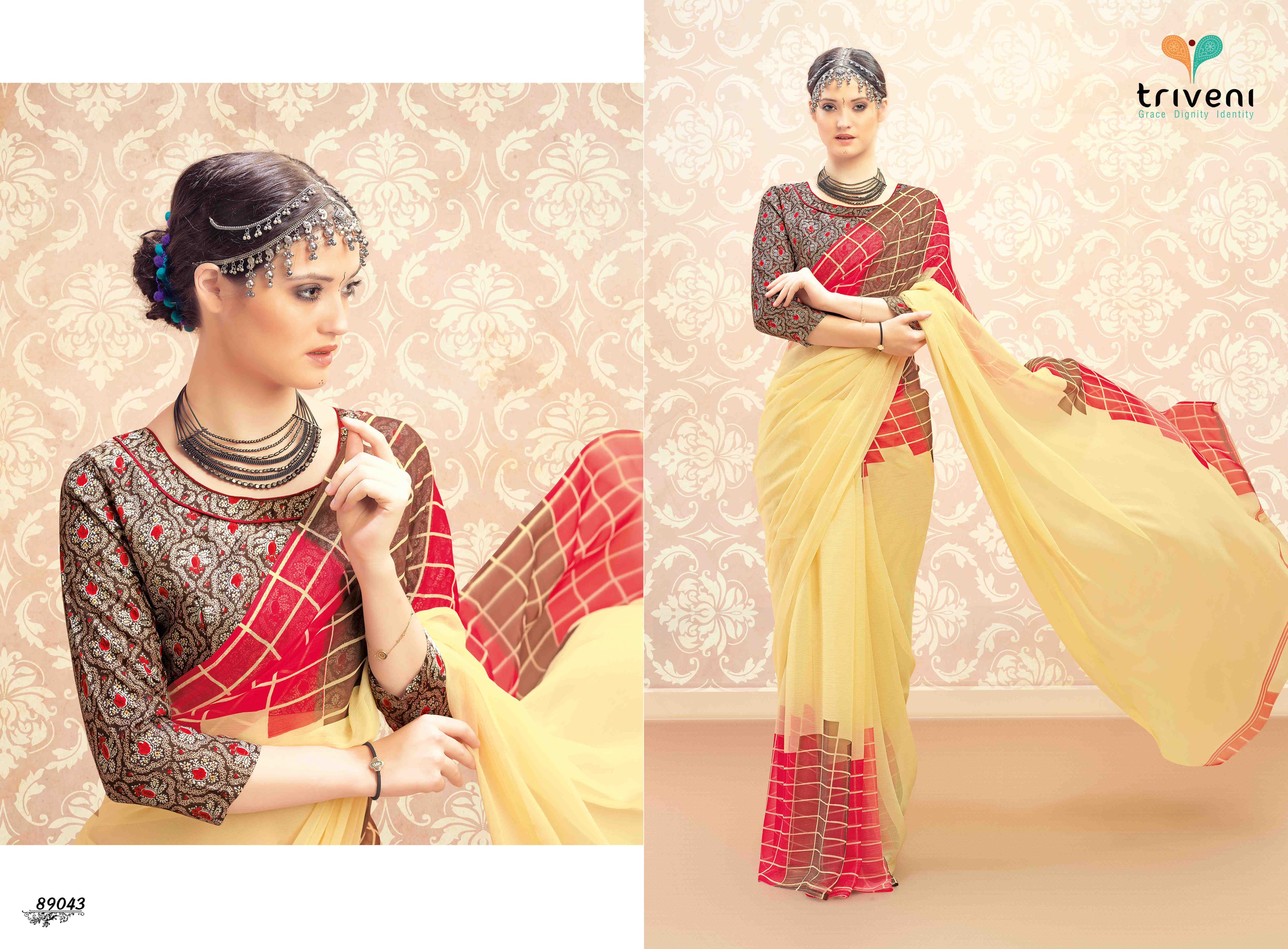 Triveni Peehu-7 Casual Wear Wholesale Saree collection