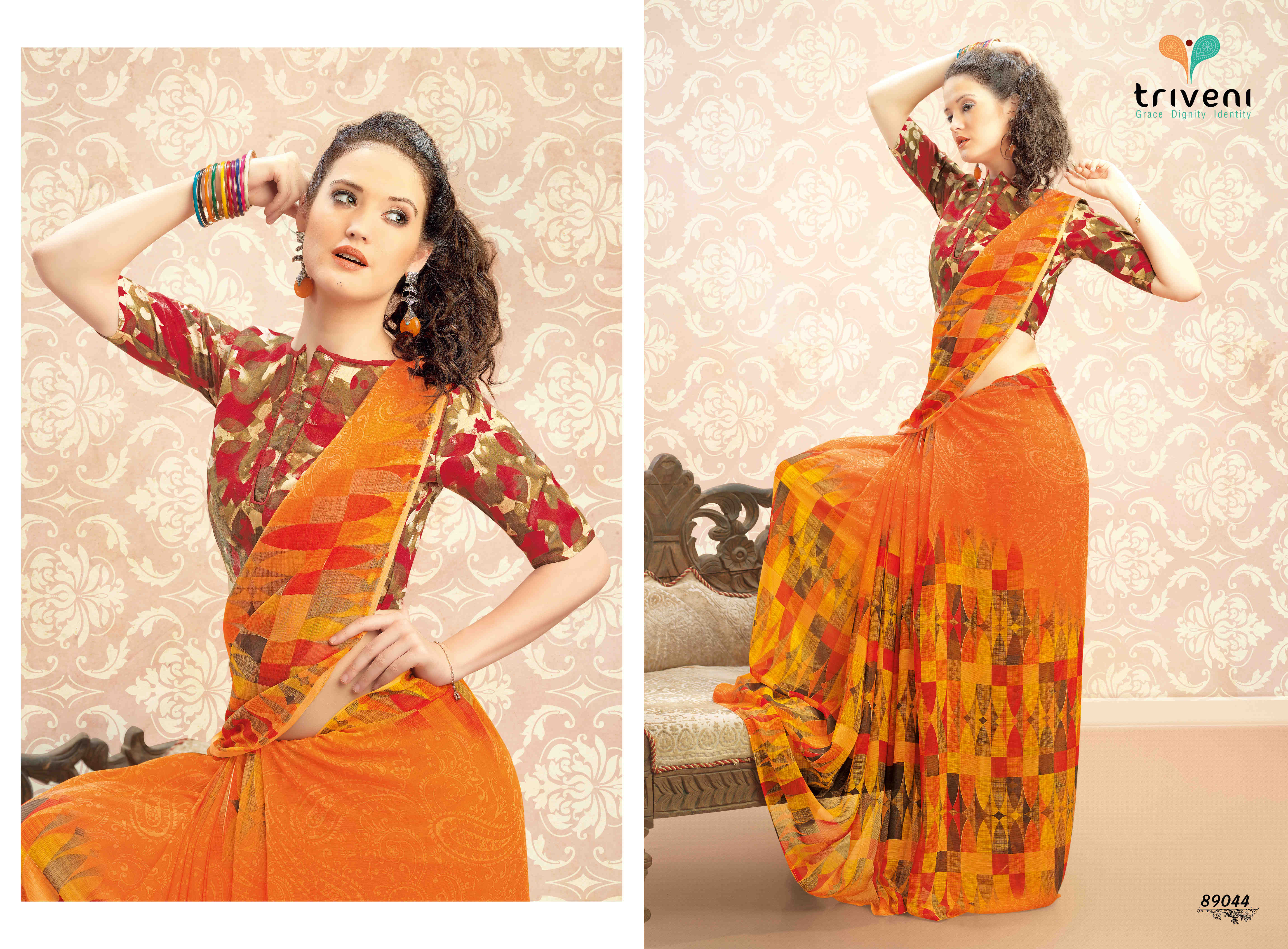 Triveni Peehu-7 Casual Wear Wholesale Saree collection