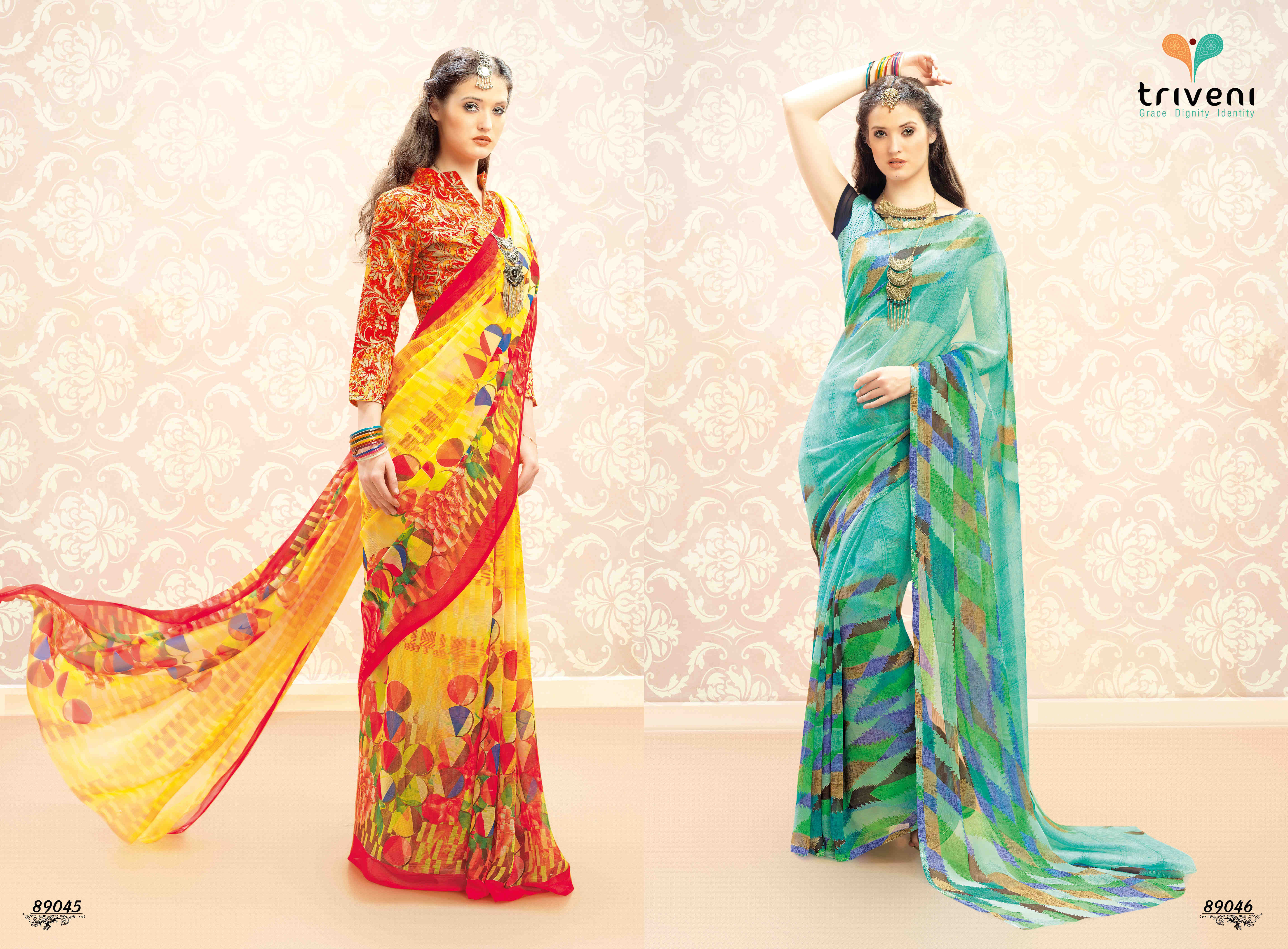 Triveni Peehu-7 Casual Wear Wholesale Saree collection